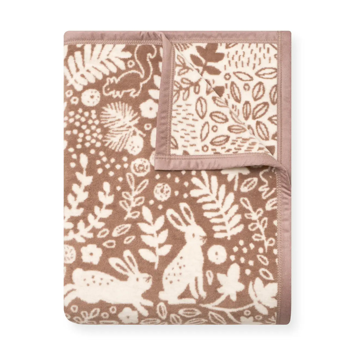 ChappyWrap Whimsical Woods Sepia Blanket