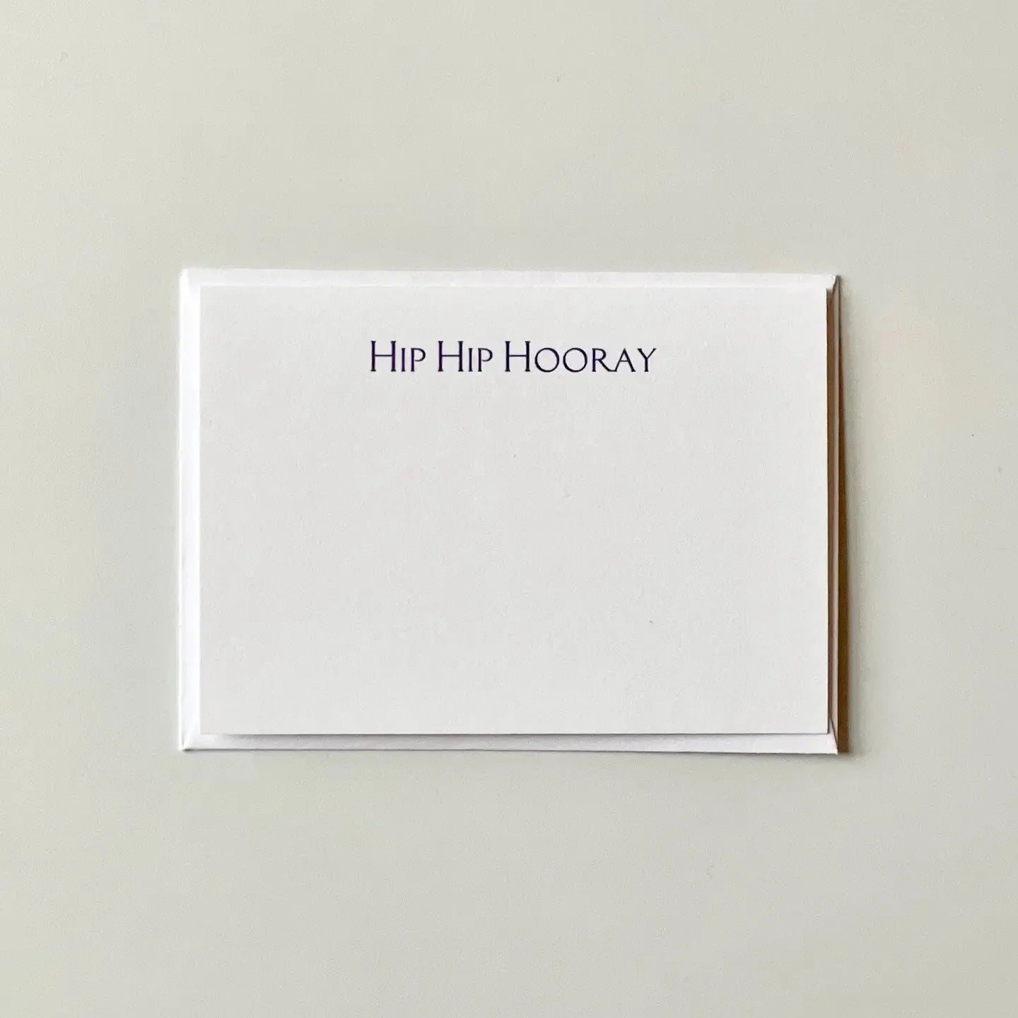 Hip Hip Hooray Gift Card Enclosure
