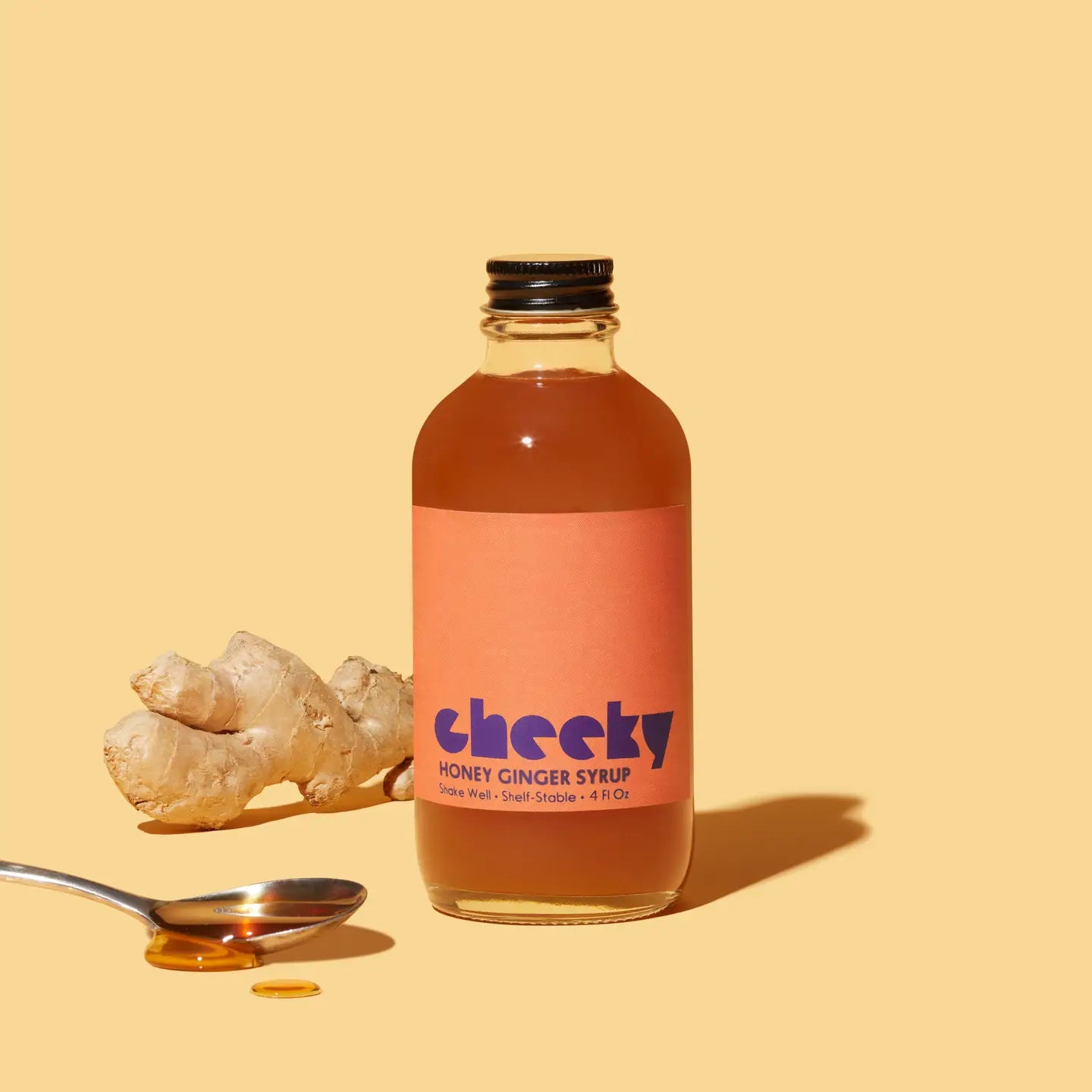 Cheeky - Honey Ginger Syrup - 4oz