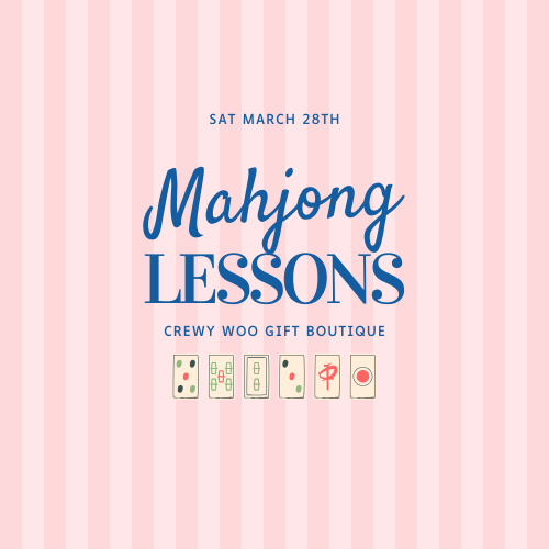 Mahjong Lessons Saturday March 28th, 2026