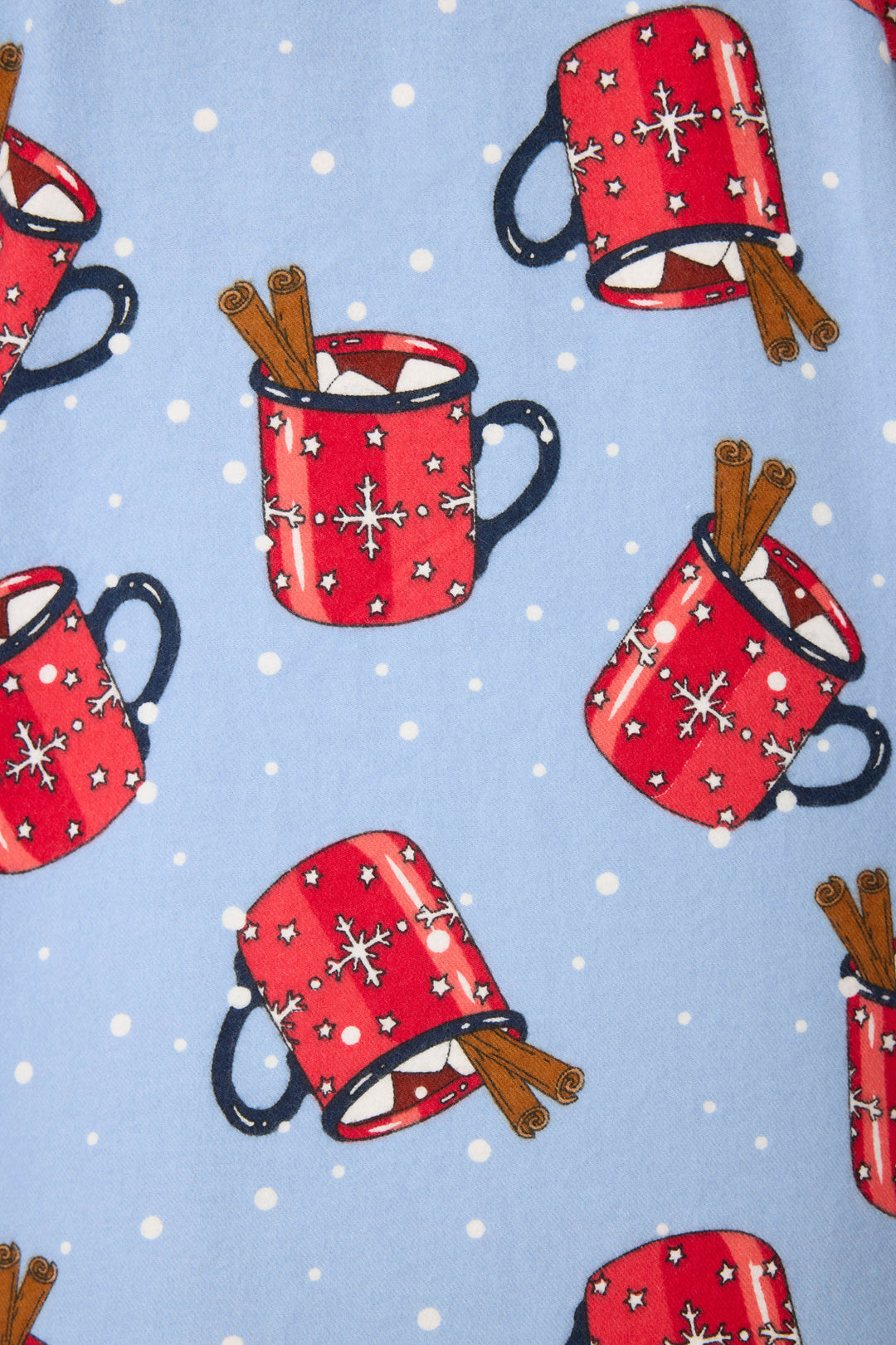 Cozy Hot Cocoa Flannel Pajamas - Soft, Warm, Pajamas for Winter Nights | Crewywoo