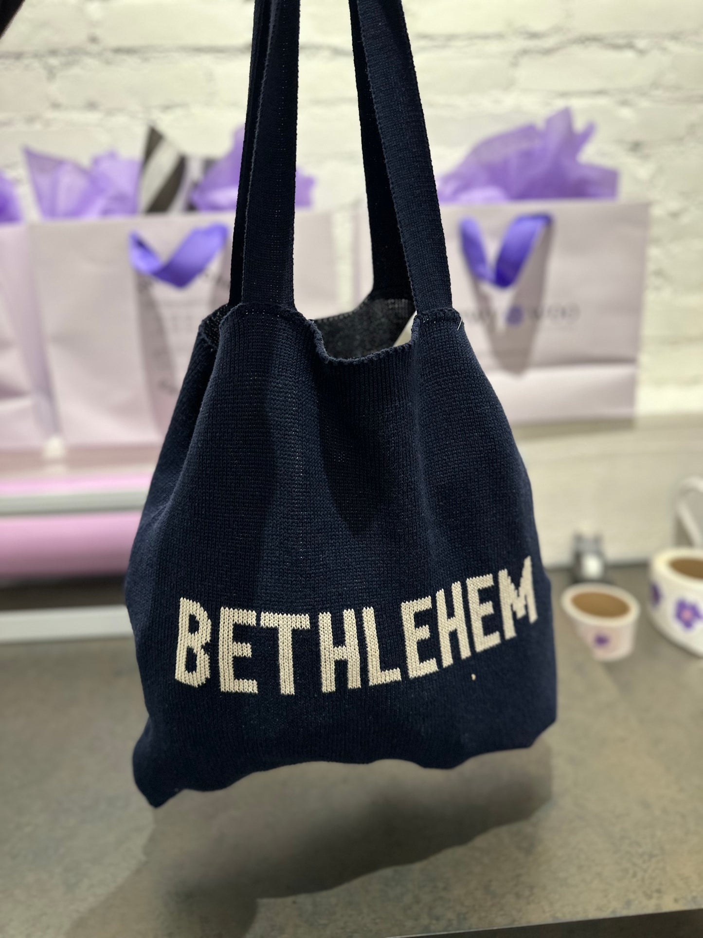 Bethlehem, PA Knit Tote