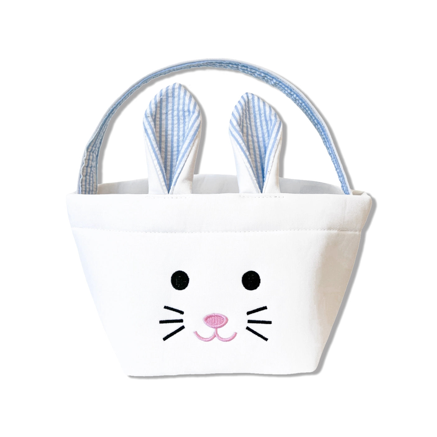 Little Bunny Easter Basket - Blue