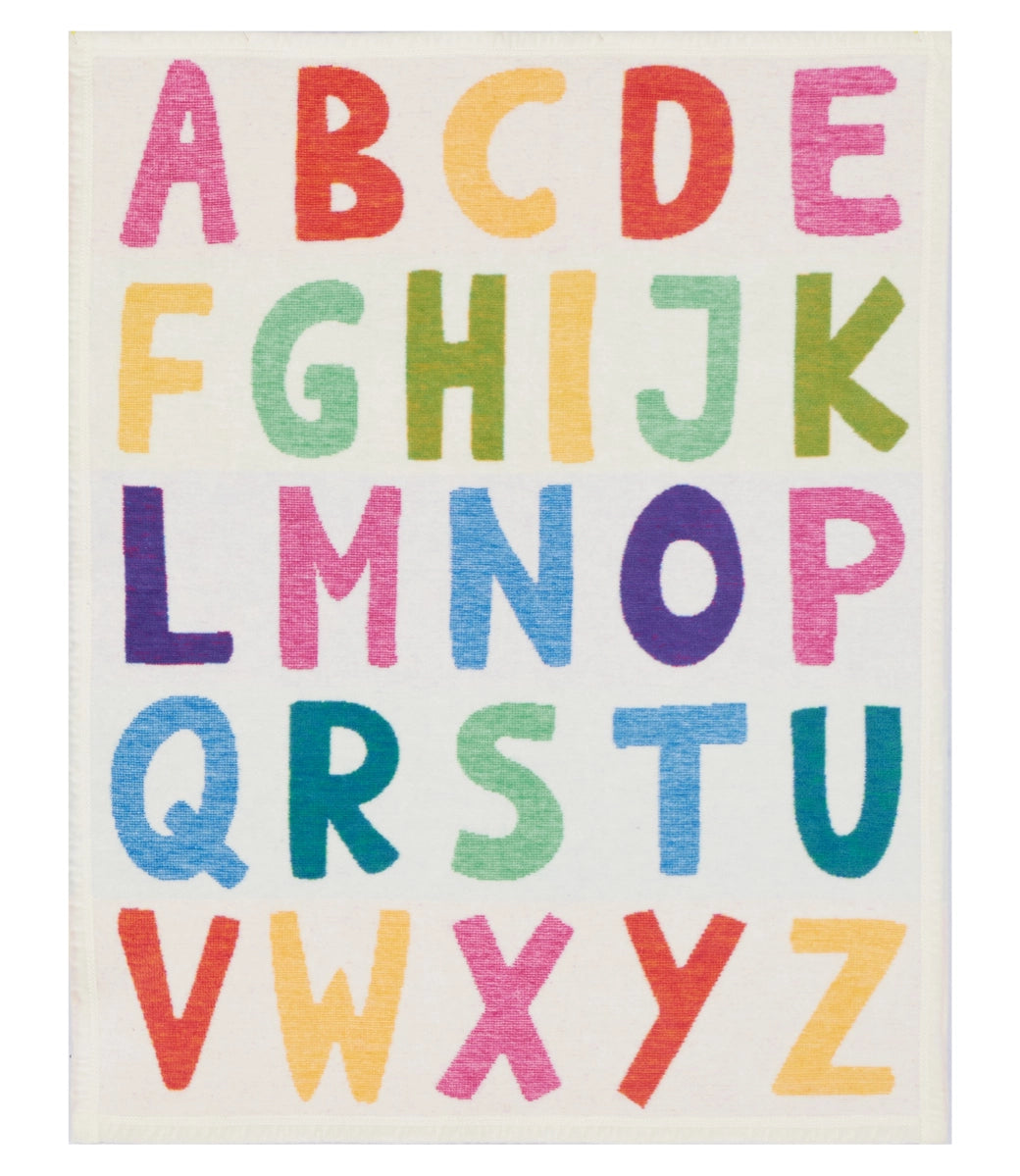 ChappyWrap ABC Midi Blanket - Alphabet
