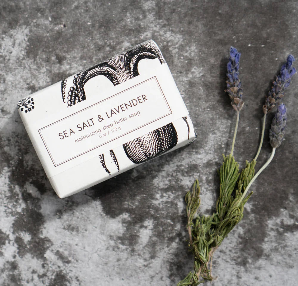 Sea Salt & Lavender Shea Butter Bar Soap