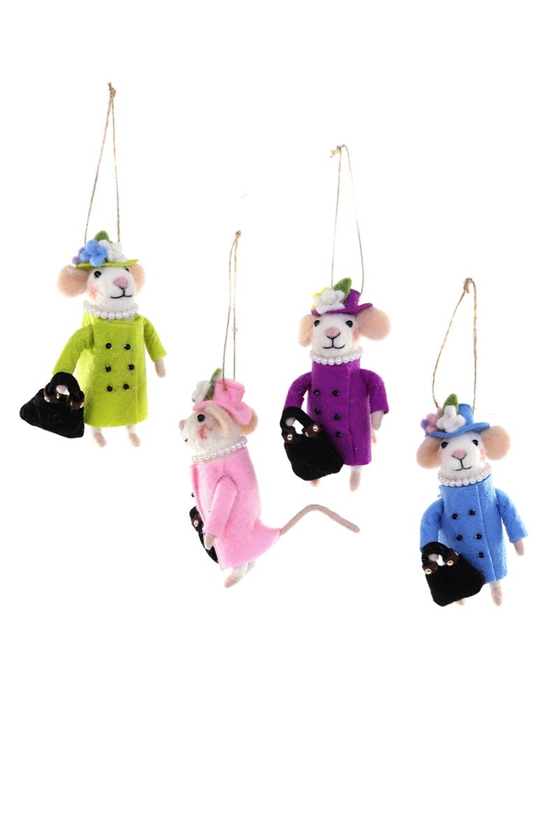 Cody Foster Queen Mouse Ornament