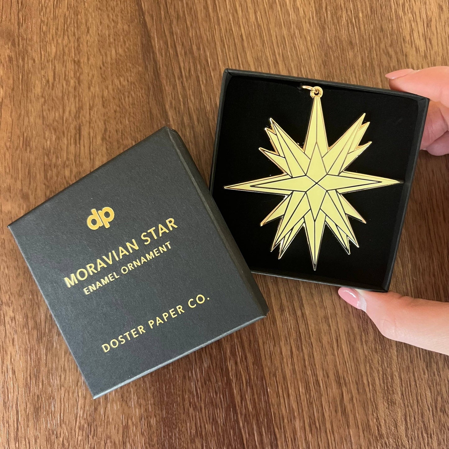 Doster Paper Co. Moravian Star Ornament