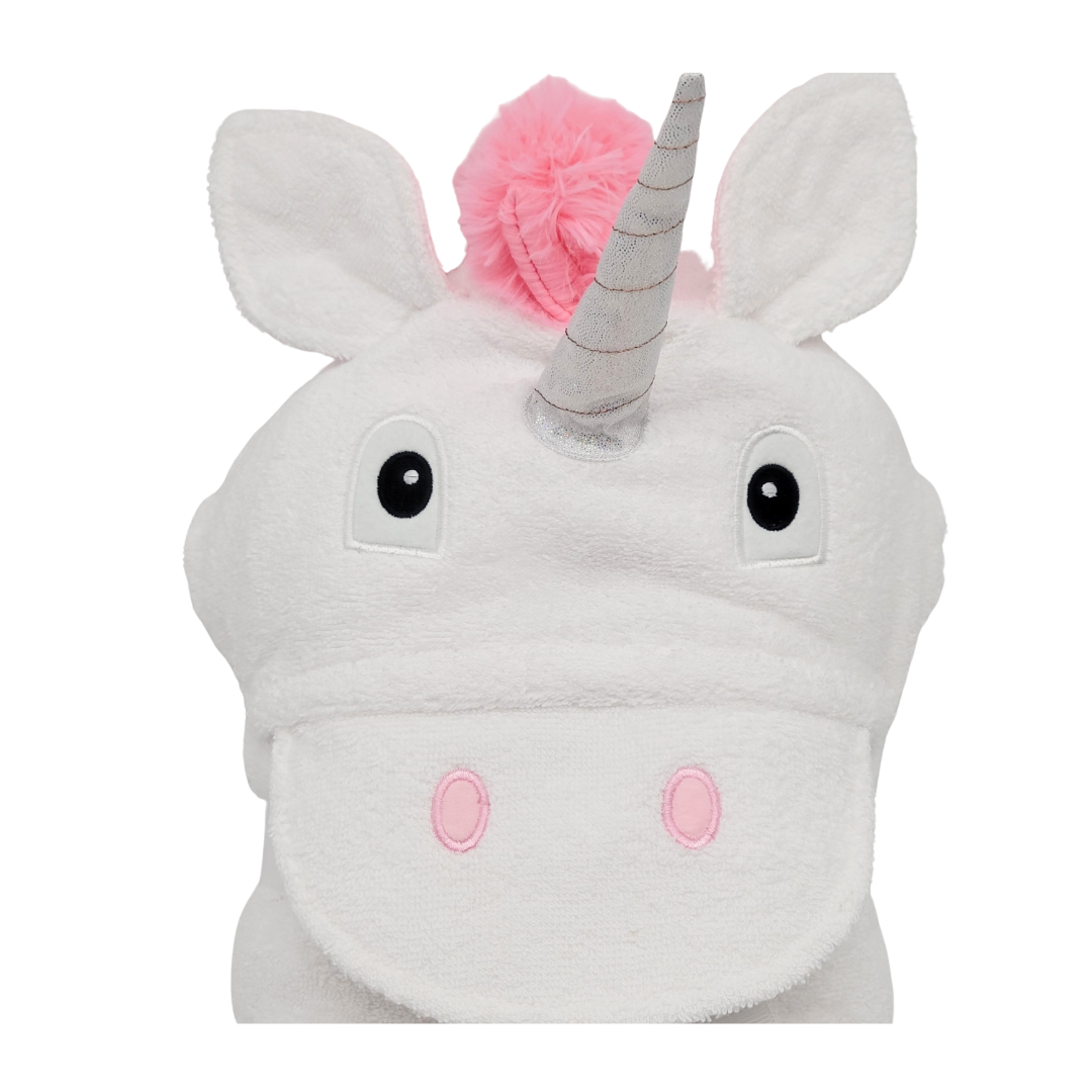 Unicorn hooded towel for ages 2-8years old