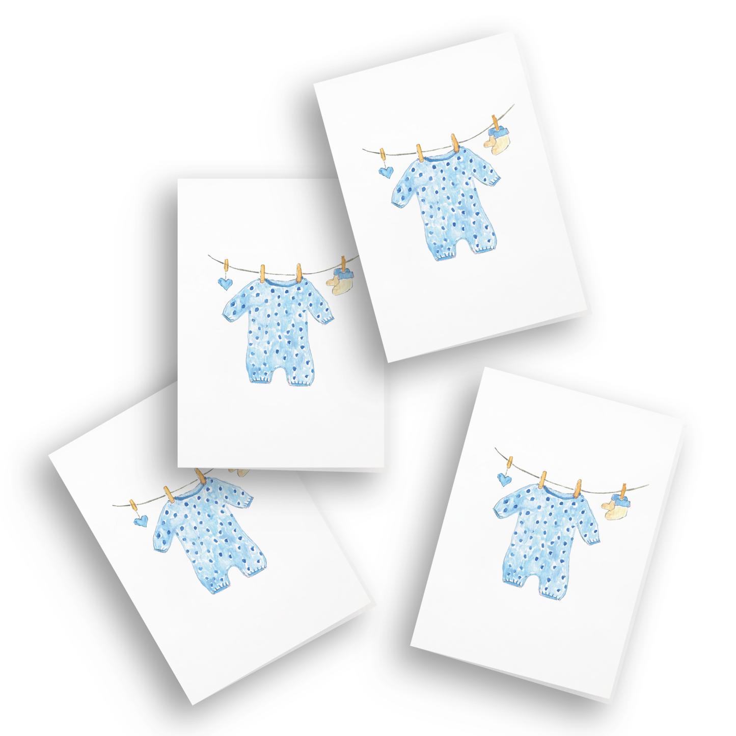 Baby Boy Enclosure Cards | Pack of 4