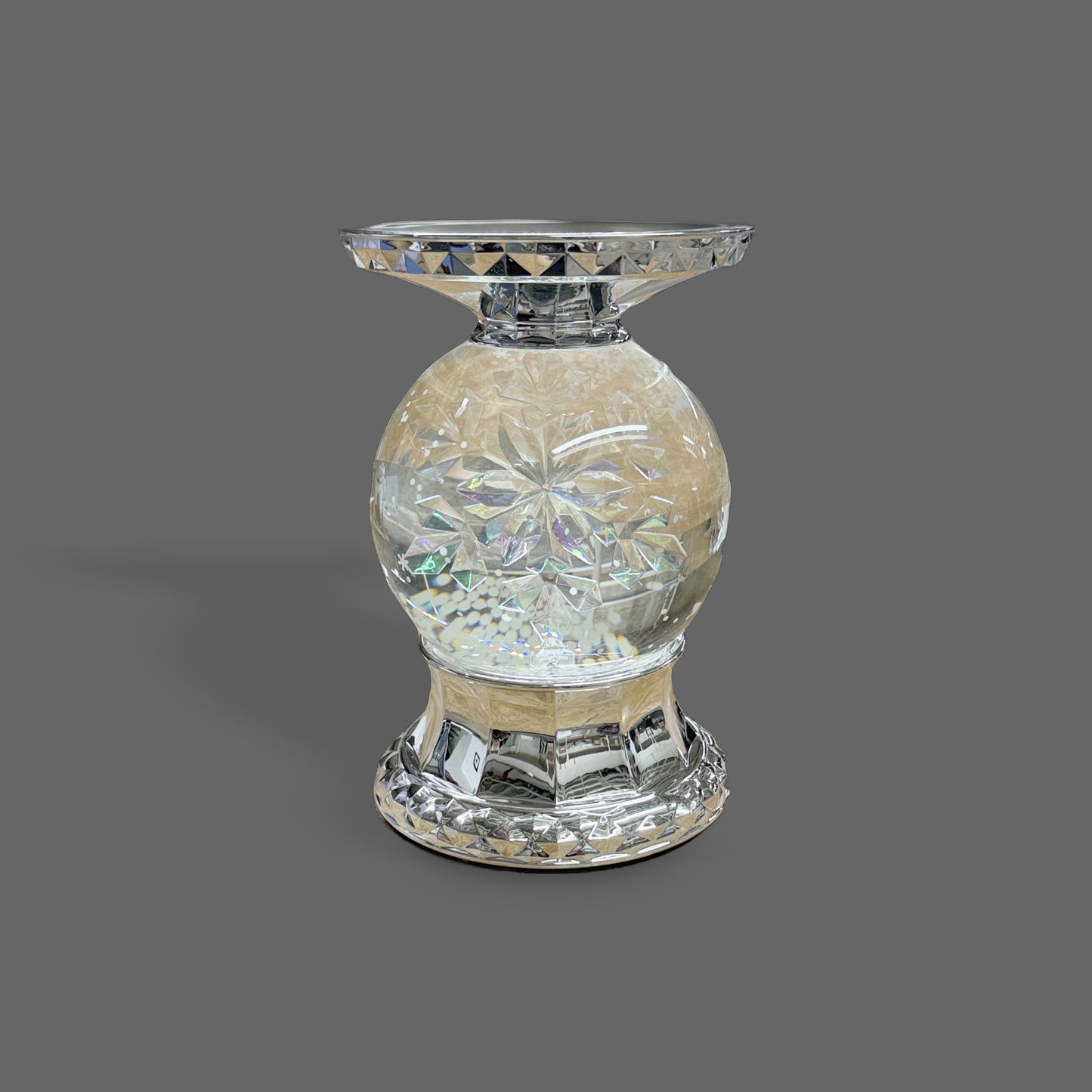 Snowflake Snowglobe and Candle holder
