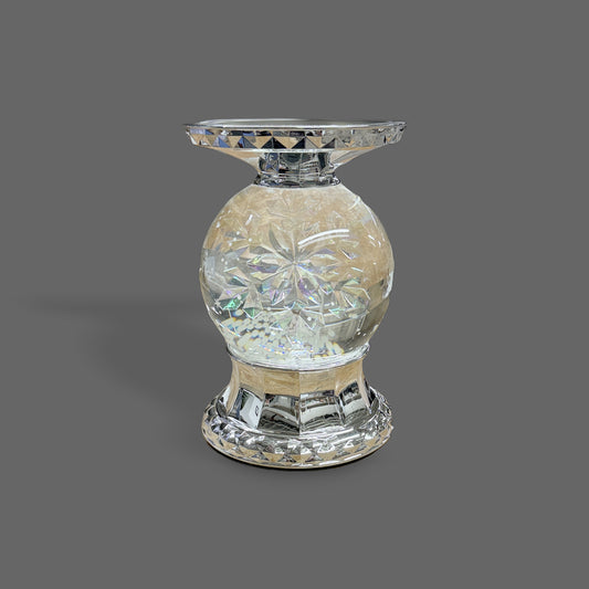Roman Snowflake Snowglobe and Candle holder