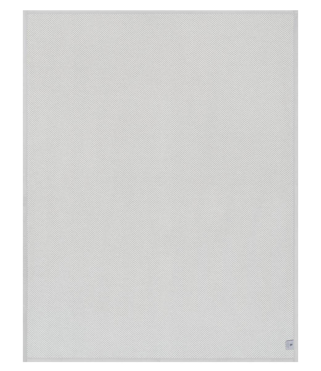 Chappy Wrap Harborview Herringbone Light Grey Blanket
