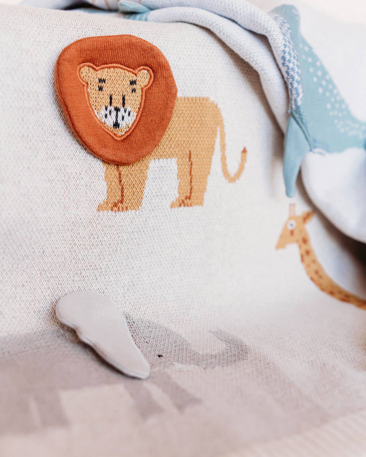 Safari Knit Baby Blanket π¦π€