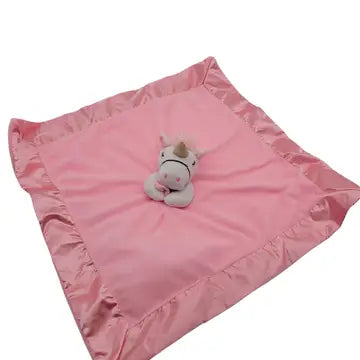 Unicorn Lovey Security Blanket