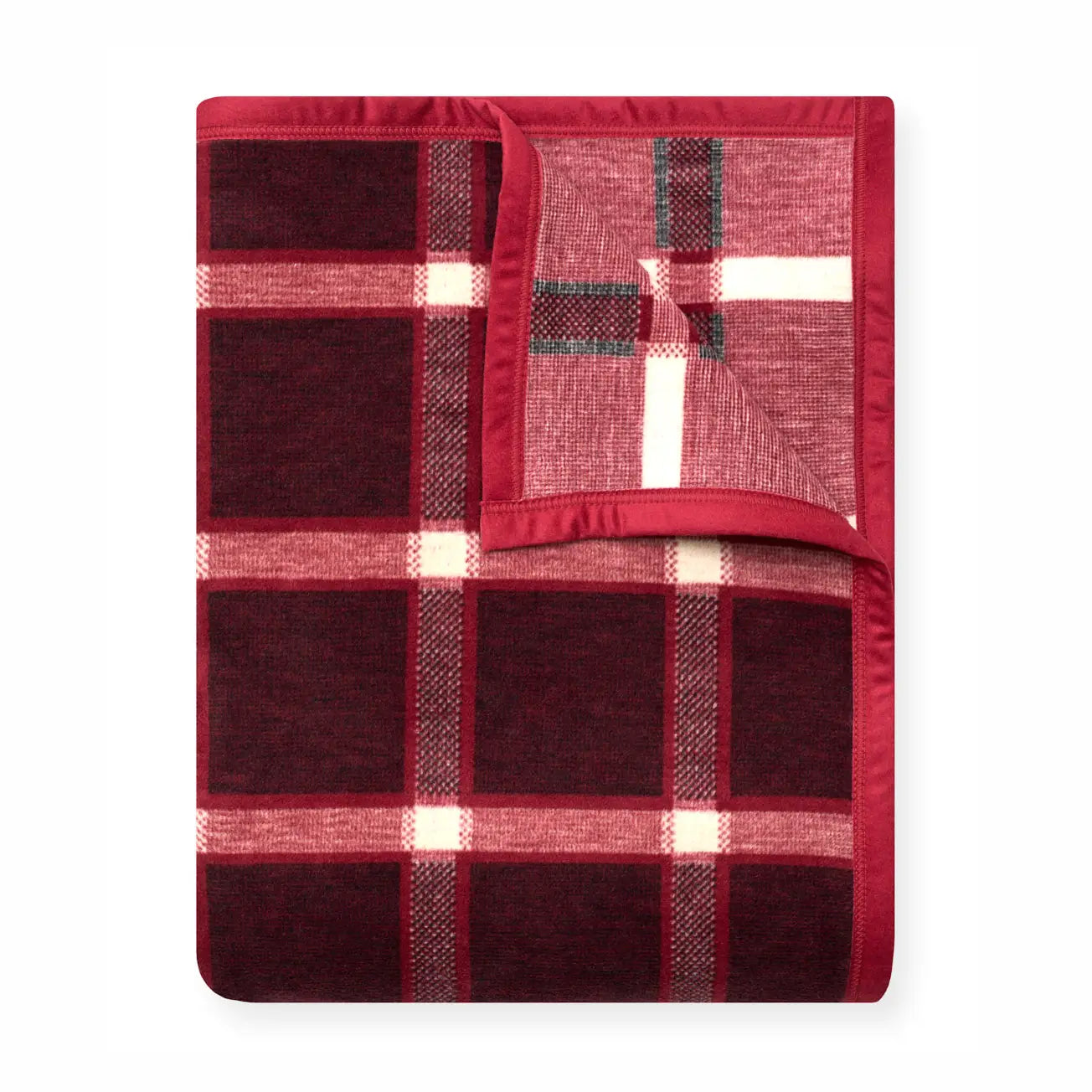 ChappyWrap Red Plaid Blanket