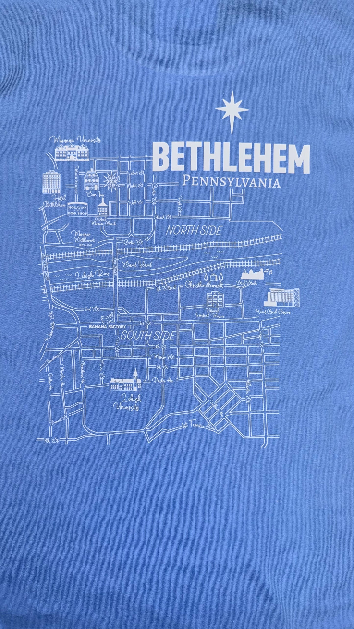 Bethlehem Map Hoodie