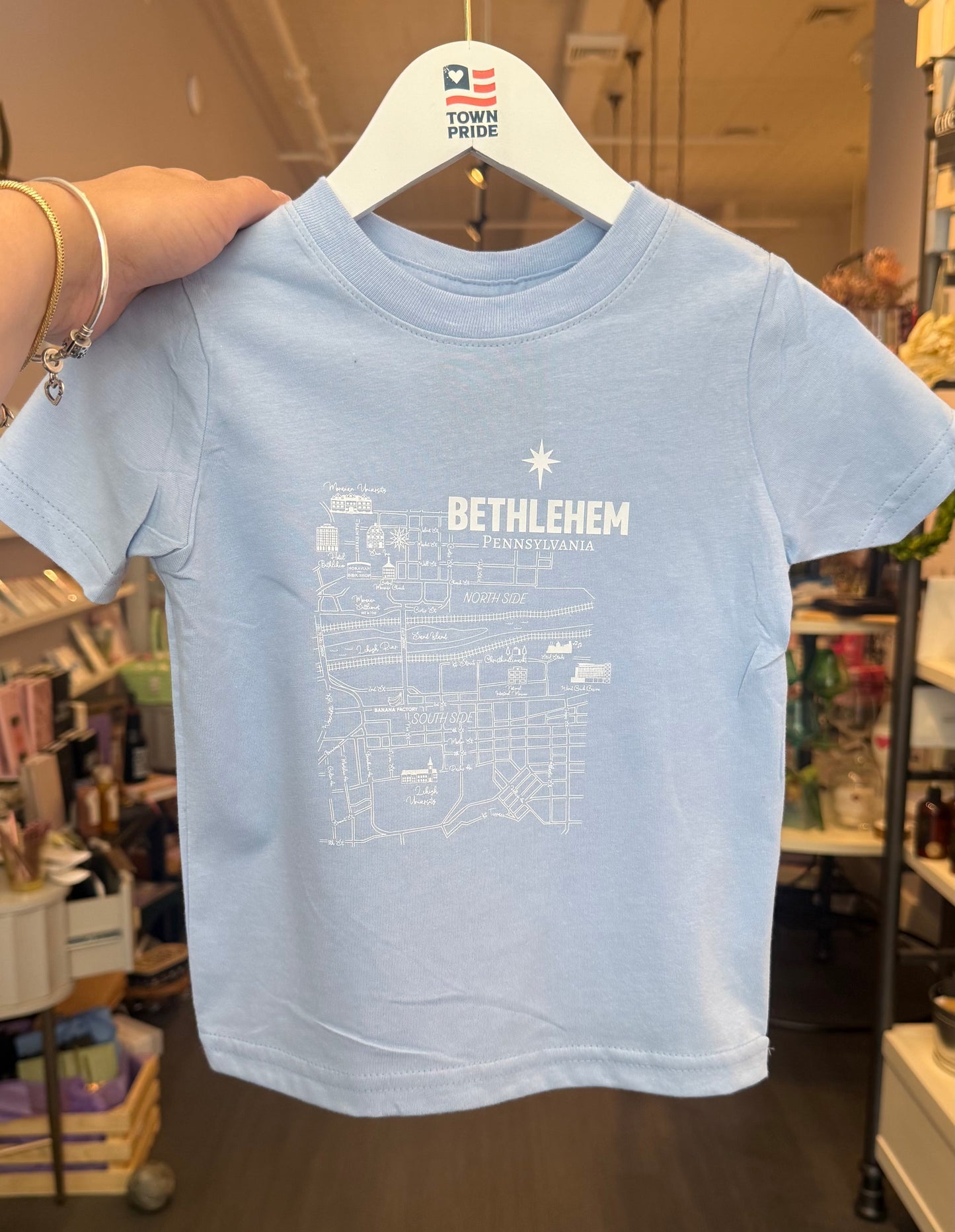 Bethlehem Map Kid's Tee