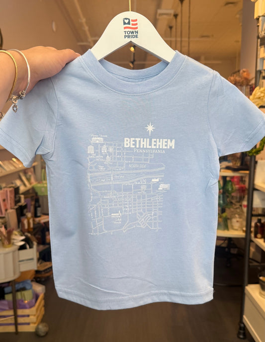 Bethlehem Map Kid's Tee