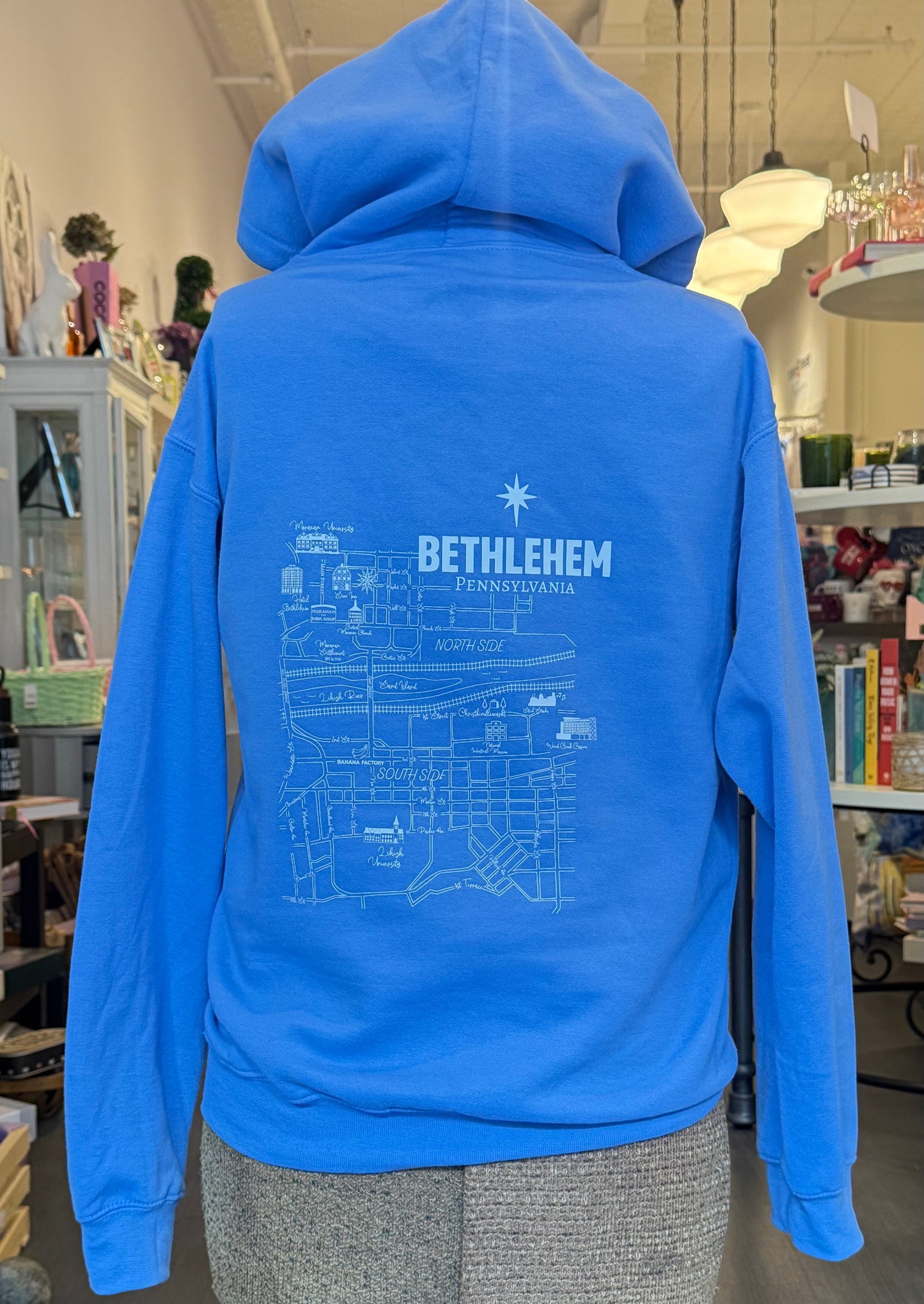 Bethlehem Map Hoodie