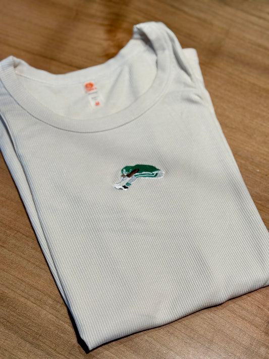 Philly Embroidered Ribbed Tank Top