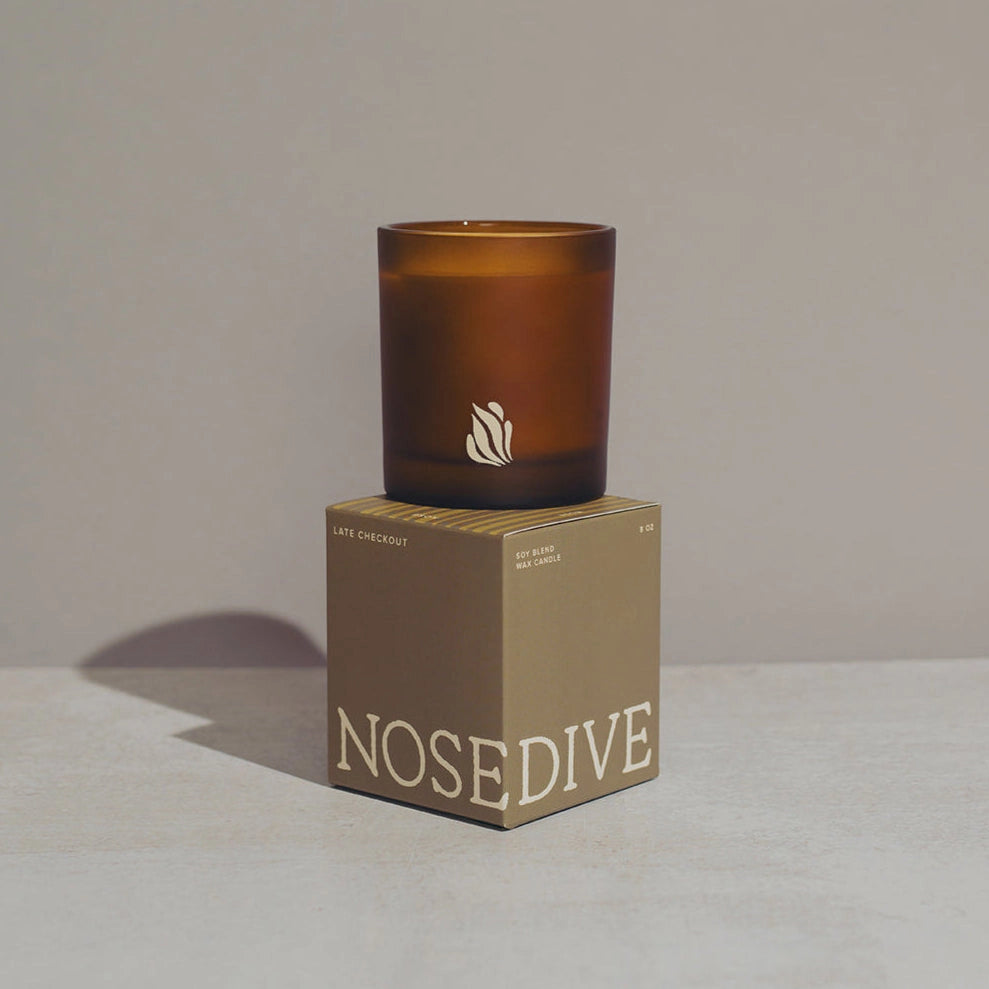 Late Checkout Candle