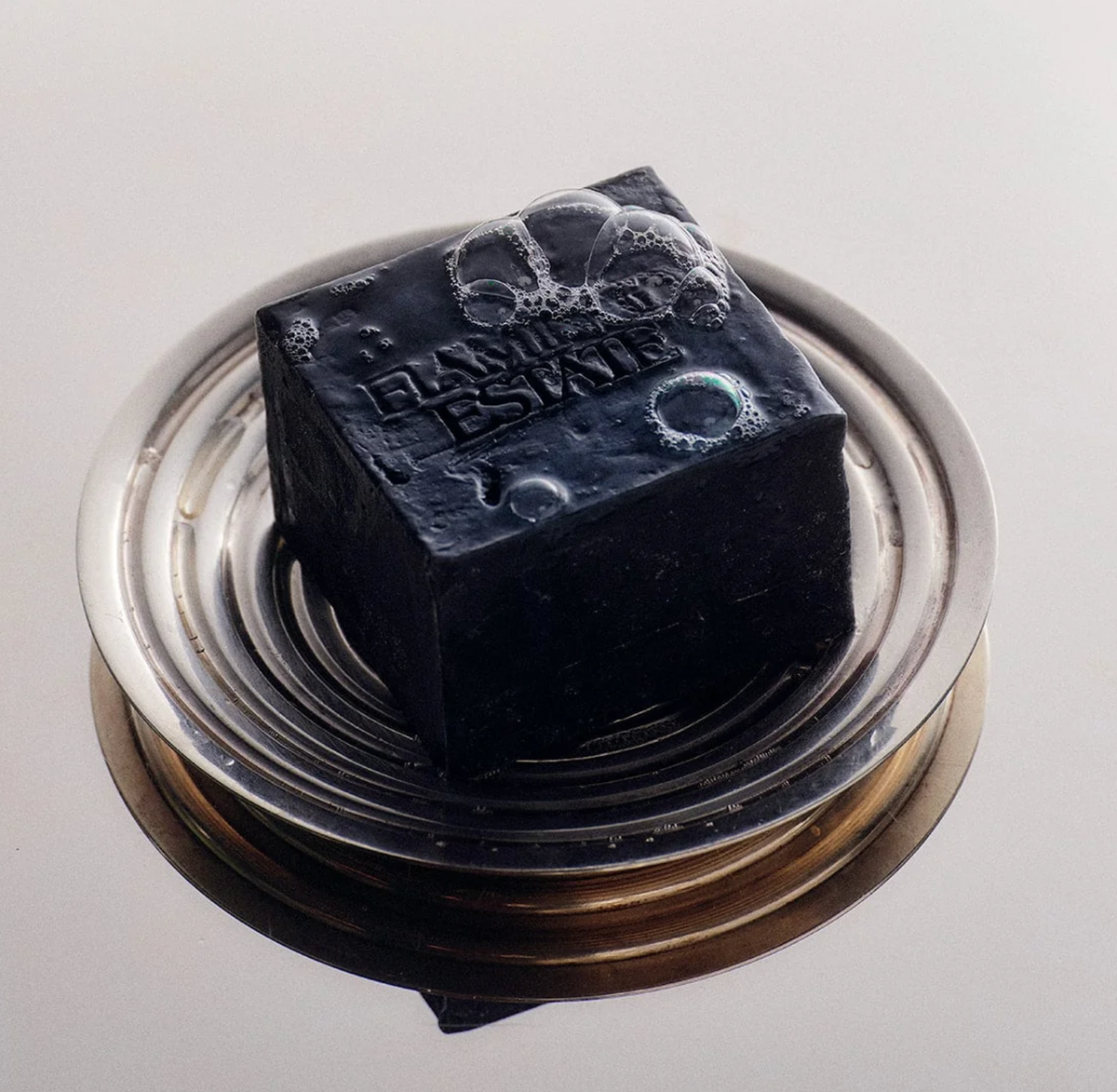 Flamingo Estate Lavender Activated Charcoal Soap Brick