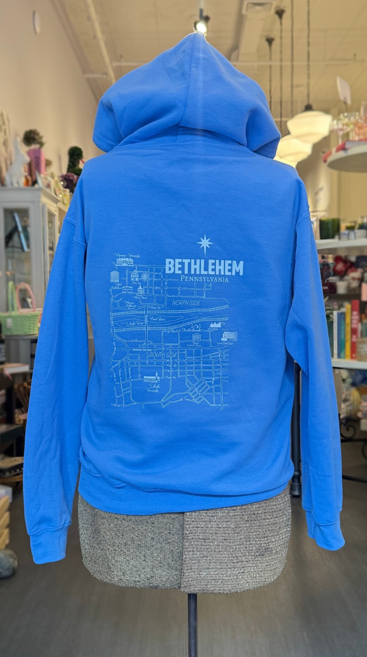 Bethlehem Map Hoodie