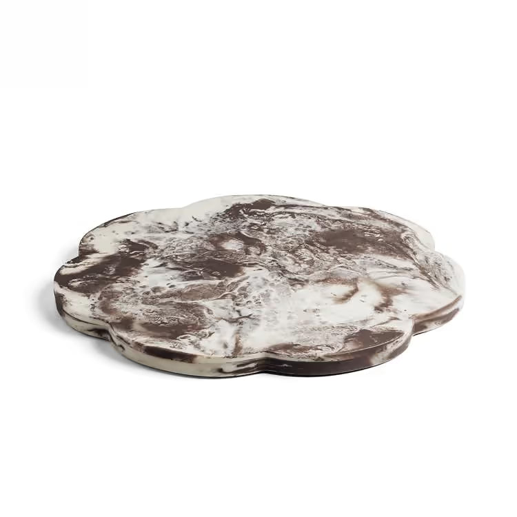 Addison Ross - Scallop Resin Chopping Board Chocolat