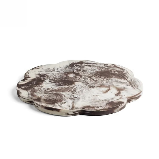 Addison Ross - Scallop Resin Chopping Board Chocolat