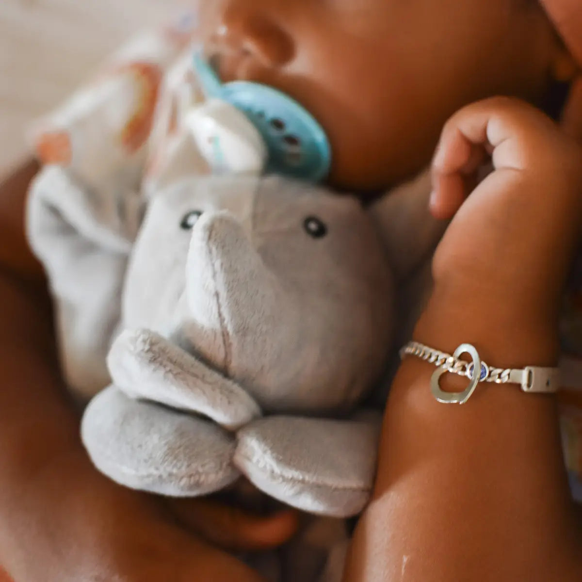 Elephant Lovey Security Blanket