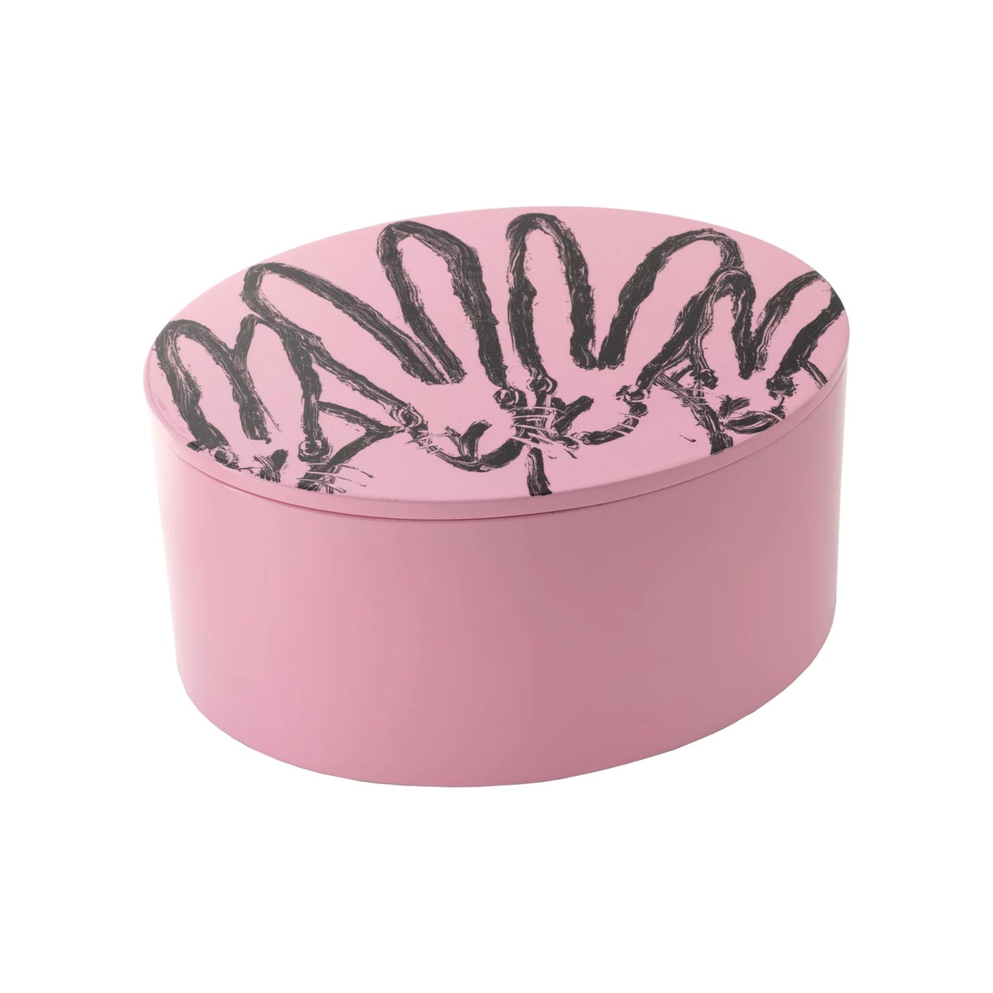 Pink Bunny Trinket Box