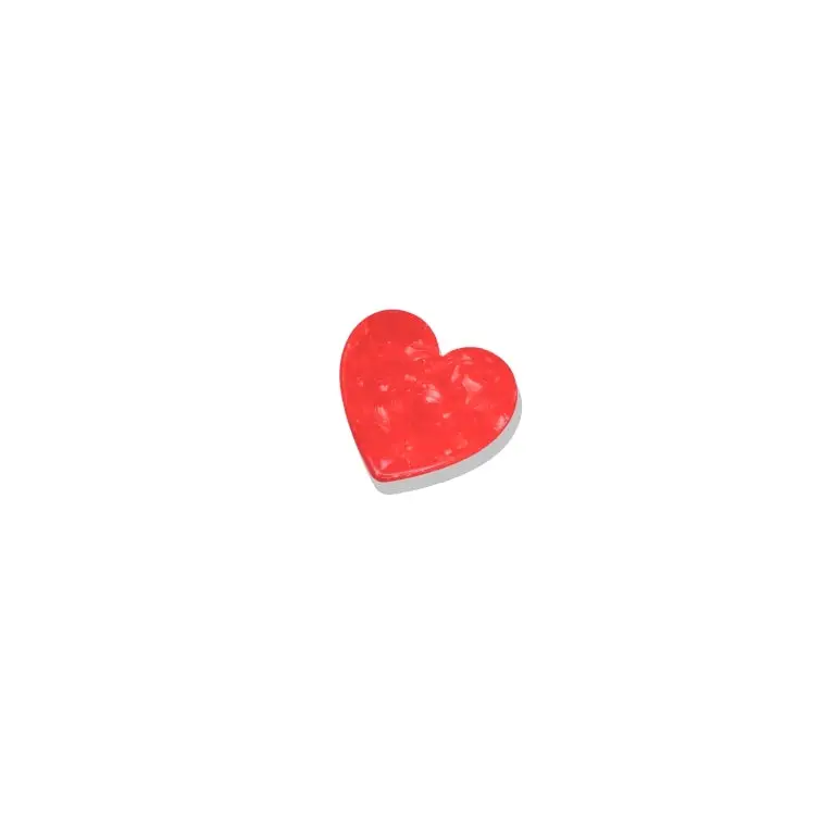 Hand-Painted Heart Tech Charm