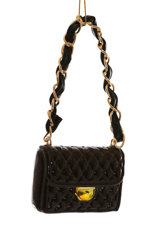 Cody Foster Quilted Couture Handbag Ornament