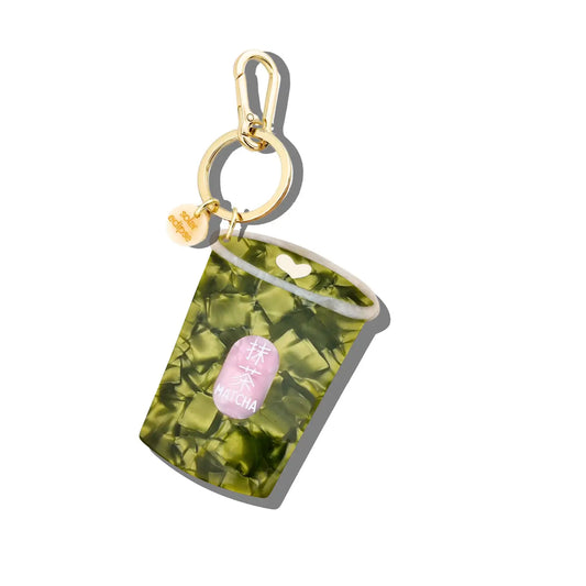 Matcha Bag Charm + Keychain