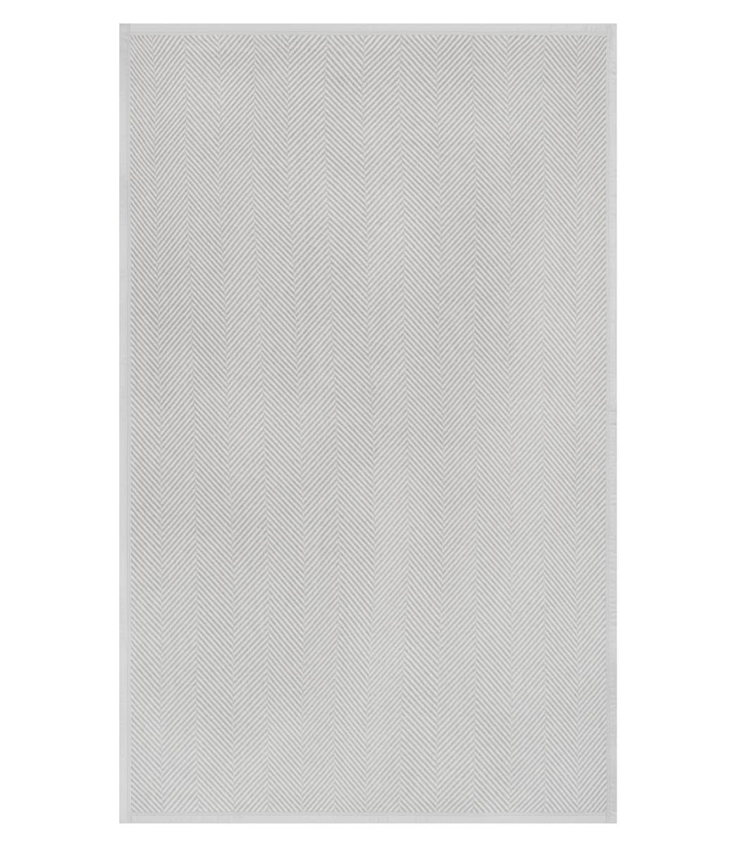 Chappy Wrap Harborview Herringbone Light Grey Blanket