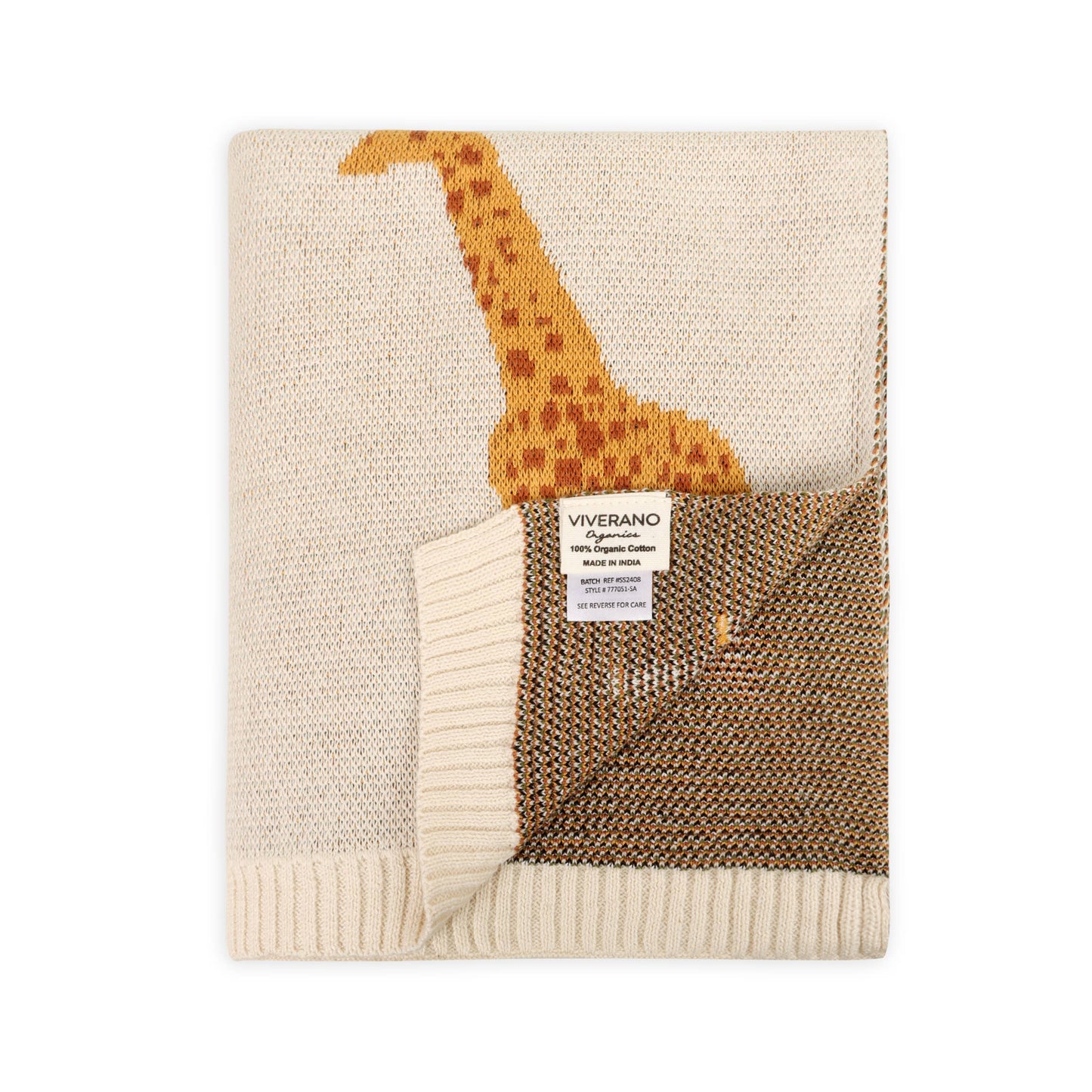Safari Knit Baby Blanket 🦁💤