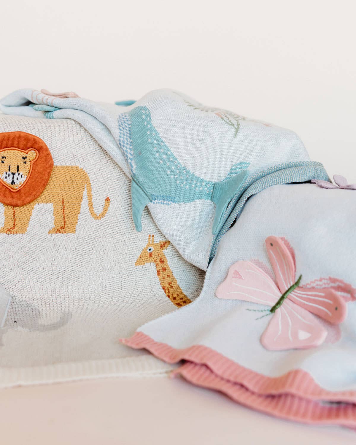 Safari Knit Baby Blanket 🦁💤