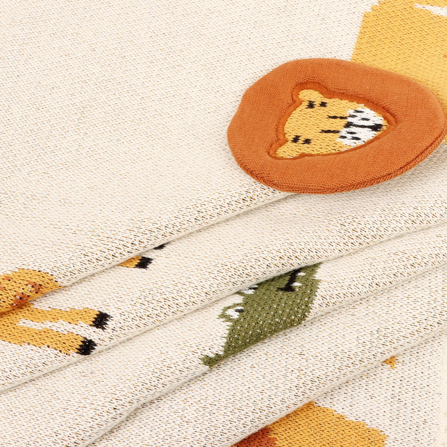 Safari Knit Baby Blanket 🦁💤