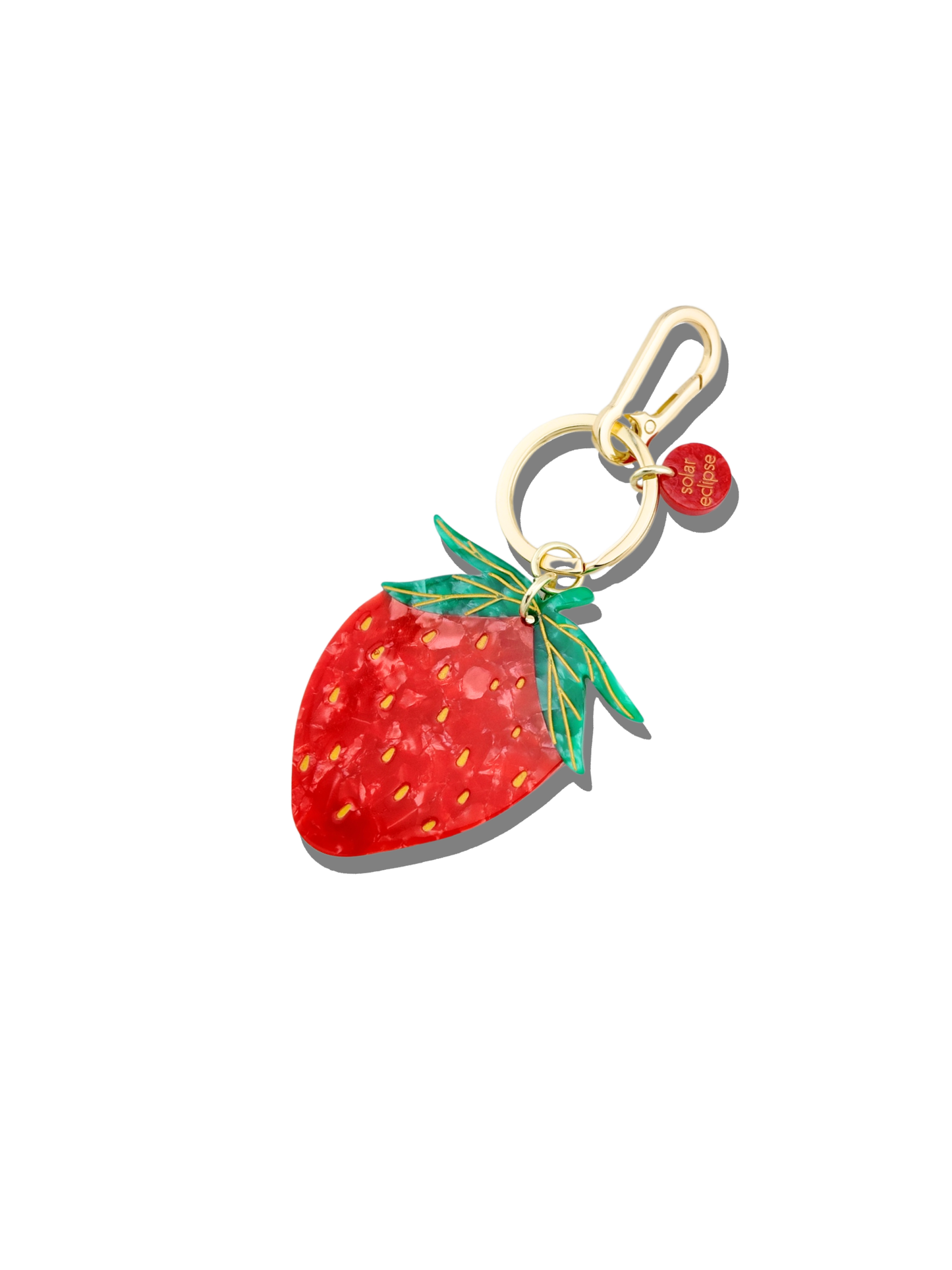 ⭐ Strawberry Bag Charm