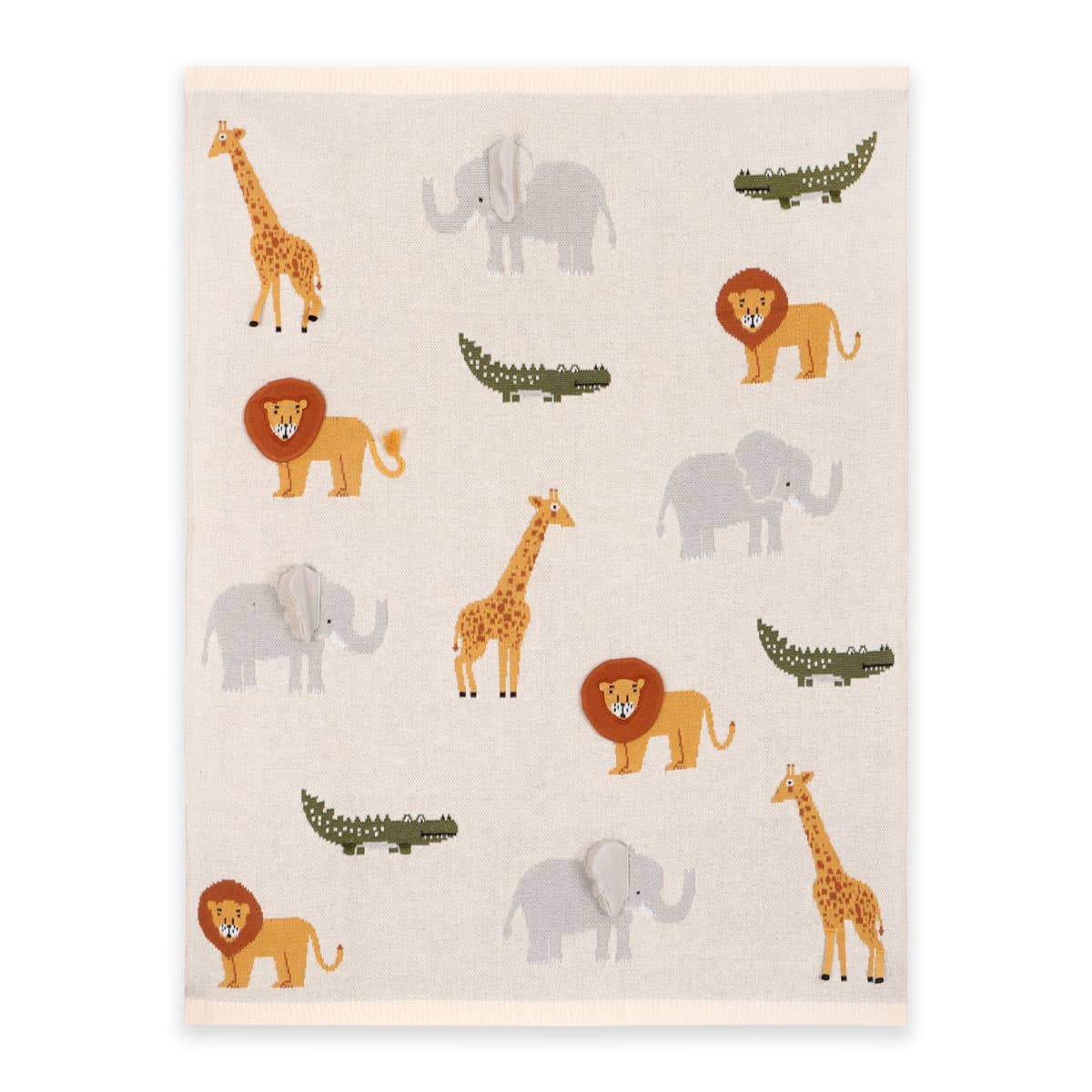 Safari Knit Baby Blanket 🦁💤