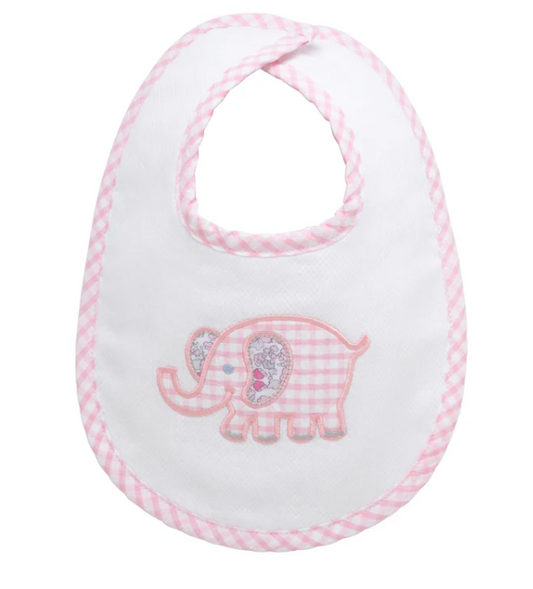 Elephant Pink Bib