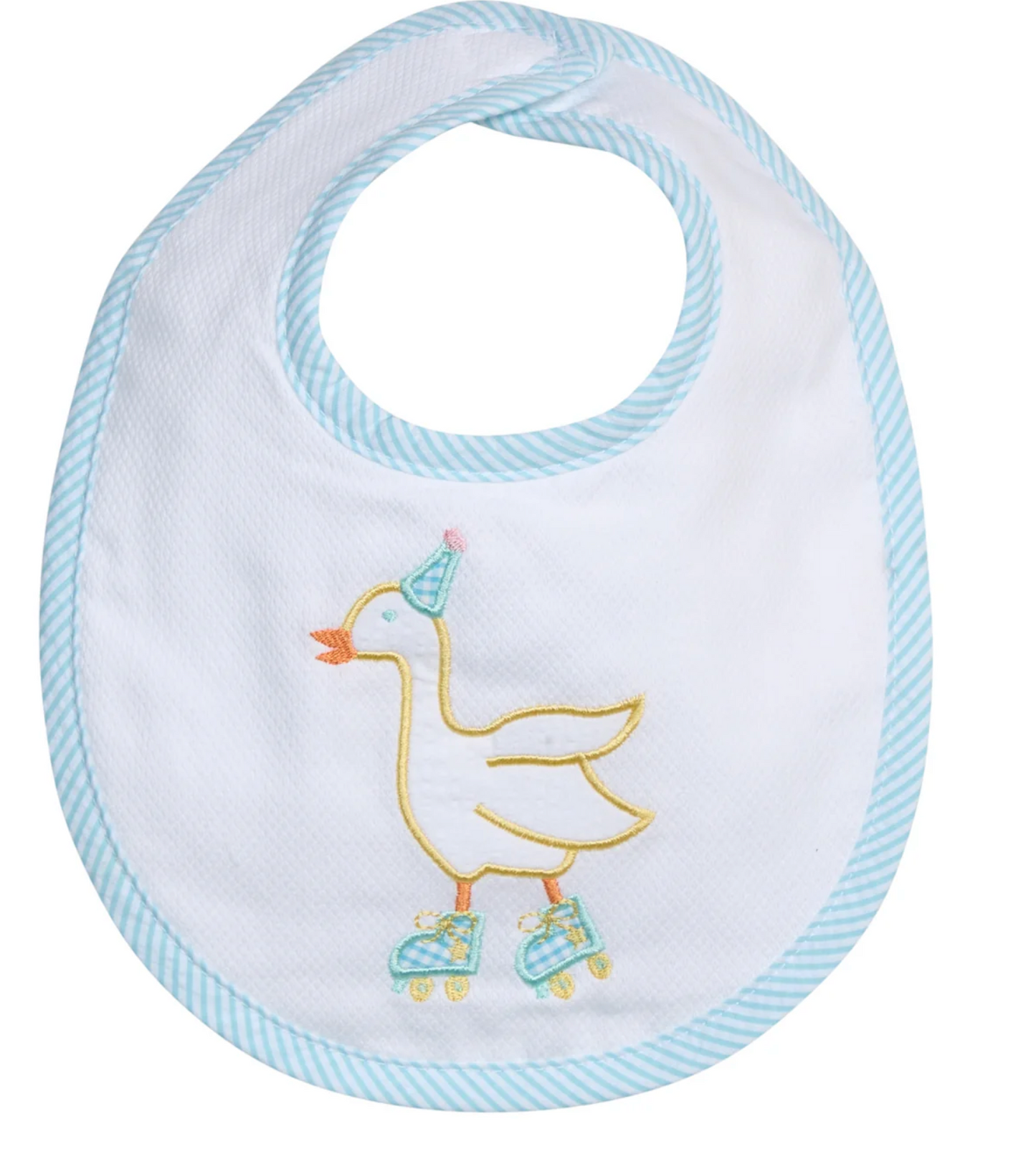 Silly Goose Applique Bib