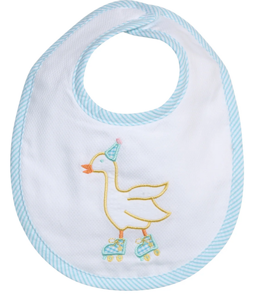 Silly Goose Applique Bib