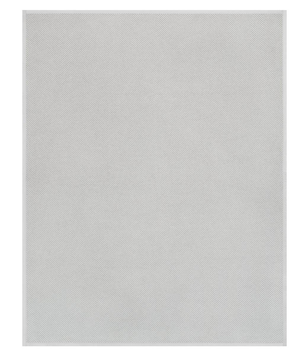 Chappy Wrap Harborview Herringbone Light Grey Blanket